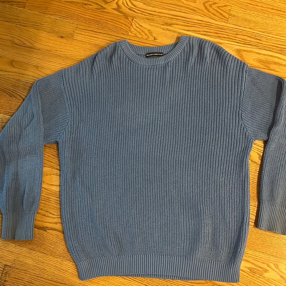 Brandy Melville oversized cable knit sweater
